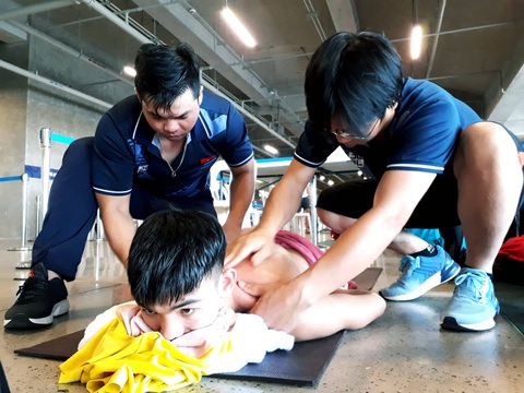 Những người thầm lặng góp sức cho đoàn thể thao Việt Nam ở SEA Games 30 - Ảnh 3. Những người thầm lặng góp sức cho đoàn thể thao Việt Nam ở SEA Games 30 - Ảnh 3.