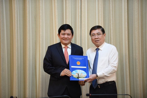 Ông Phạm Phú Quốc làm tổng giám đốc Công ty Phát triển Tân Thuận - Ảnh 1. Ông Phạm Phú Quốc làm tổng giám đốc Công ty Phát triển Tân Thuận - Ảnh 1.