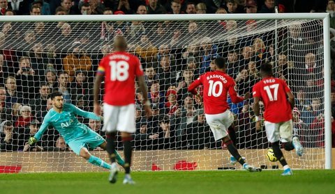 M.U đá bại Tottenham trong ngày HLV Mourinho trở lại sân Old Trafford - Ảnh 2. M.U đá bại Tottenham trong ngày HLV Mourinho trở lại sân Old Trafford - Ảnh 2.