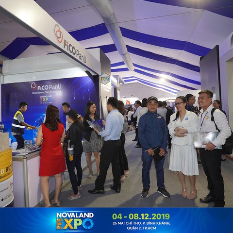 Novaland Expo 2019 hút khách hai ngày đầu - Ảnh 5. Novaland Expo 2019 hút khách hai ngày đầu - Ảnh 5.