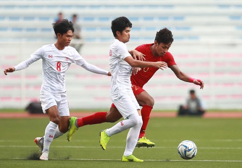 Thắng U22 Myanmar sau 120 phút, Indonesia vào chung kết SEA Games 2019 - Ảnh 1. Thắng U22 Myanmar sau 120 phút, Indonesia vào chung kết SEA Games 2019 - Ảnh 1.