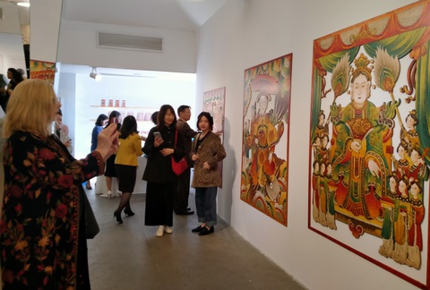 Ngắm Bà Trưng, Bà Triệu, tố nữ mắt to tròn, mặt V-line trong tranh Xuân Lam - Ảnh 5. Ngắm Bà Trưng, Bà Triệu, tố nữ mắt to tròn, mặt V-line trong tranh Xuân Lam - Ảnh 5.