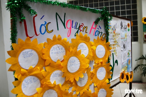 Ngày hội Hoa hướng dương ở Huế: Con ước có một bộ áo quần siêu nhân - Ảnh 4. Ngày hội Hoa hướng dương ở Huế: Con ước có một bộ áo quần siêu nhân - Ảnh 4.