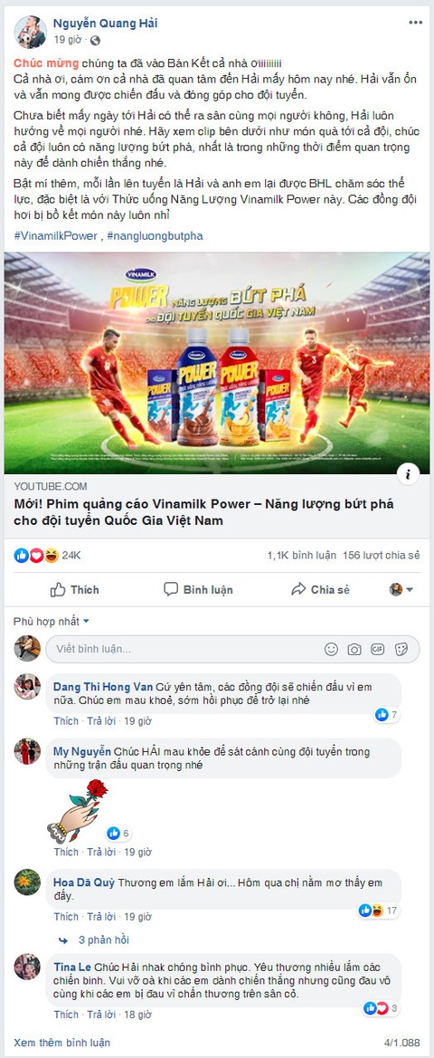 Quang Hải và Văn Hậu chia sẻ năng lượng bứt phá trước thềm trận chung kết - Ảnh 2. Quang Hải và Văn Hậu chia sẻ năng lượng bứt phá trước thềm trận chung kết - Ảnh 2.