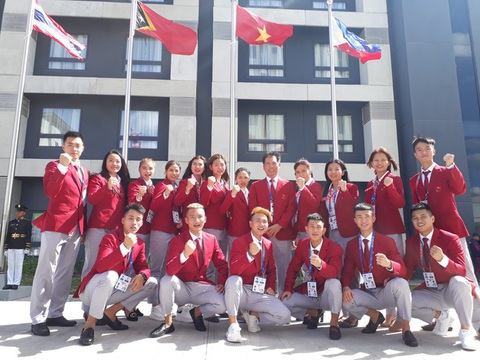 Việt Nam sẽ nhận cờ đăng cai SEA Games 31 tại lễ bế mạc SEA Games 30 - Ảnh 1. Việt Nam sẽ nhận cờ đăng cai SEA Games 31 tại lễ bế mạc SEA Games 30 - Ảnh 1.