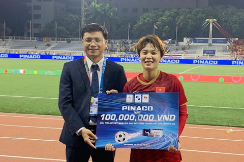 Tuyển thủ nữ Hải Yến nhận thưởng nóng 100 triệu từ PINACO - Ảnh 3. Tuyển thủ nữ Hải Yến nhận thưởng nóng 100 triệu từ PINACO - Ảnh 3.