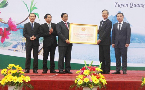 Khu bảo tồn Na Hang - Lâm Bình trở thành di tích quốc gia đặc biệt - Ảnh 1. Khu bảo tồn Na Hang - Lâm Bình trở thành di tích quốc gia đặc biệt - Ảnh 1.