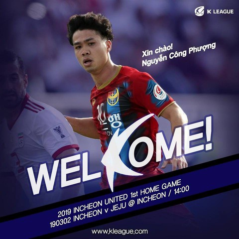 Trang chủ K-League viết: Xin chào! Nguyễn Công Phượng - Ảnh 1. Trang chủ K-League viết: Xin chào! Nguyễn Công Phượng - Ảnh 1.