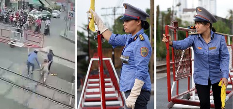 Hai nữ nhân viên gác tàu: Lúc đó không nghĩ gì, chỉ phản xạ cứu người - Ảnh 1. Hai nữ nhân viên gác tàu: Lúc đó không nghĩ gì, chỉ phản xạ cứu người - Ảnh 1.