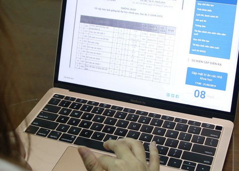 Ám ảnh... đăng ký môn học - Ảnh 1. Ám ảnh... đăng ký môn học - Ảnh 1.