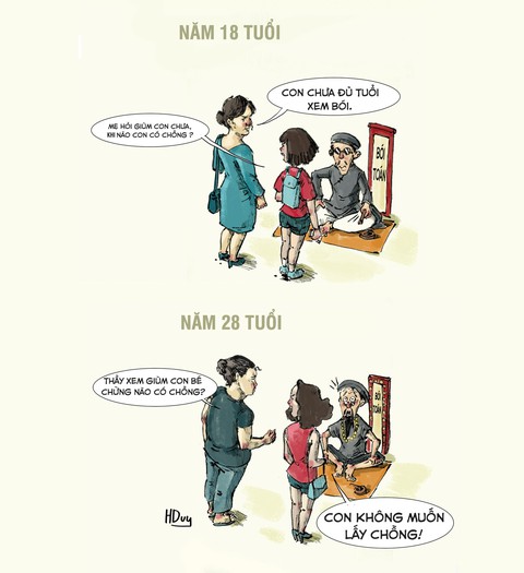 Tuổi Trẻ Cười số tân niên: Quẻ bói diệu kỳ! - Ảnh 4. Tuổi Trẻ Cười số tân niên: Quẻ bói diệu kỳ! - Ảnh 4.