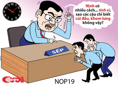 Chùm tranh biếm họa Siêu nịnh - Ảnh 5. Chùm tranh biếm họa Siêu nịnh - Ảnh 5.