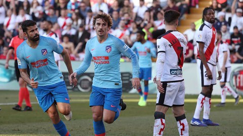 Thắng tối thiểu, Atletico ‘soán’ vị trí thứ 2 của Real - Ảnh 2. Thắng tối thiểu, Atletico ‘soán’ vị trí thứ 2 của Real - Ảnh 2.