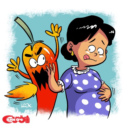 Bà bầu ăn cay được không? - Ảnh 1. Bà bầu ăn cay được không? - Ảnh 1.