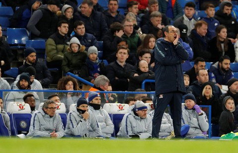 HLV Sarri: Tôi lo kết quả các trận đấu, không lo cổ động viên - Ảnh 1. HLV Sarri: Tôi lo kết quả các trận đấu, không lo cổ động viên - Ảnh 1.