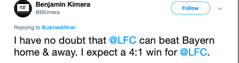 CĐV Liverpool: Liverpool sẽ thắng Bayern Munich 4-1 - Ảnh 3. CĐV Liverpool: Liverpool sẽ thắng Bayern Munich 4-1 - Ảnh 3.