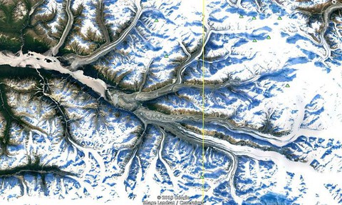 Ngắm Trái đất muôn vẻ từ Google Earth - Ảnh 1. Ngắm Trái đất muôn vẻ từ Google Earth - Ảnh 1.