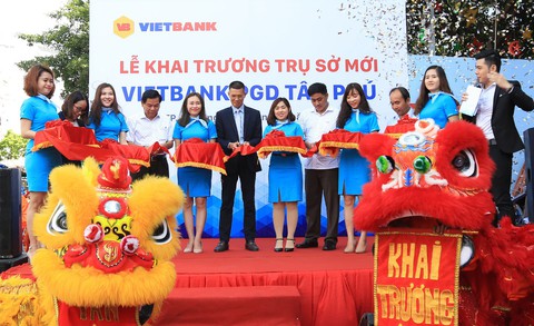 Vietbank Tân Phú khai trương trụ sở mới - Ảnh 1. Vietbank Tân Phú khai trương trụ sở mới - Ảnh 1.
