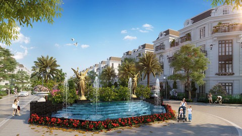 Xuất hiện Elegant Park Villa phong cách Pháp ở Long Biên - Ảnh 2. Xuất hiện Elegant Park Villa phong cách Pháp ở Long Biên - Ảnh 2.