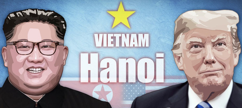 Ông Trump và ông Kim sẽ ăn tối chung trong ngày đầu ở Hà Nội? - Ảnh 1. Ông Trump và ông Kim sẽ ăn tối chung trong ngày đầu ở Hà Nội? - Ảnh 1.