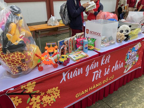 Học sinh đập heo đất làm từ thiện mùa Tết - Ảnh 4. Học sinh đập heo đất làm từ thiện mùa Tết - Ảnh 4.