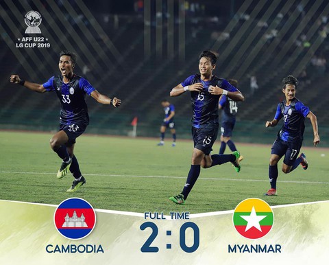 CĐV Myanmar chỉ trích trọng tài sau trận thua U-22 Campuchia - Ảnh 2. CĐV Myanmar chỉ trích trọng tài sau trận thua U-22 Campuchia - Ảnh 2.