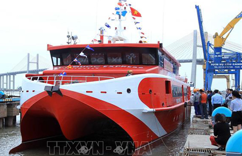 Tàu cao tốc Vũng Tàu - Côn Đảo mới đưa vào vận hành đã gặp sự cố - Ảnh 1. Tàu cao tốc Vũng Tàu - Côn Đảo mới đưa vào vận hành đã gặp sự cố - Ảnh 1.