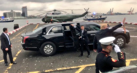 Xe Quái thú của ông Trump đến Hà Nội - Ảnh 15.