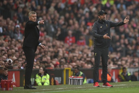 M.U vs Liverpool: Cả Solskjaer lẫn Klopp đều quá sợ thua - Ảnh 1. M.U vs Liverpool: Cả Solskjaer lẫn Klopp đều quá sợ thua - Ảnh 1.