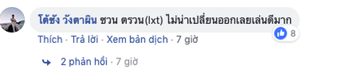 CĐV Buriram: ‘Lẽ ra HLV không nên thay Xuân Trường’ - Ảnh 6. CĐV Buriram: ‘Lẽ ra HLV không nên thay Xuân Trường’ - Ảnh 6.