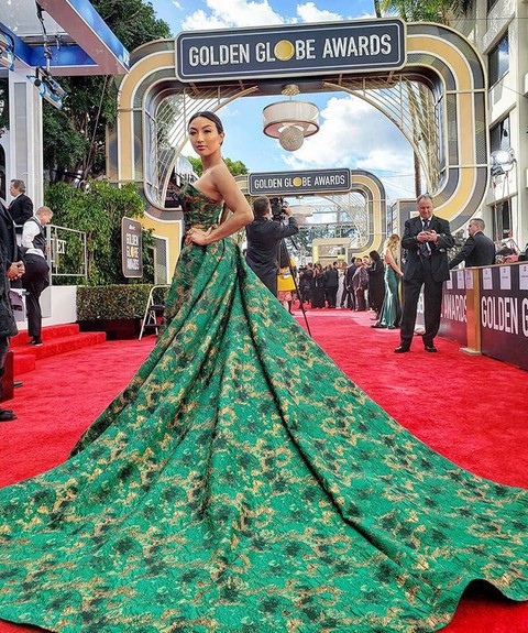 Nữ MC gốc Việt dẫn hậu trường Oscar 2019 cho E!News - Ảnh 2. Nữ MC gốc Việt dẫn hậu trường Oscar 2019 cho E!News - Ảnh 2.