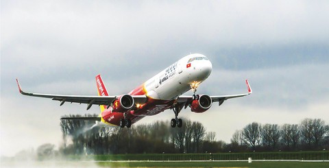 Vietjet dự định tăng 44% đường bay quốc tế - Ảnh 1. Vietjet dự định tăng 44% đường bay quốc tế - Ảnh 1.