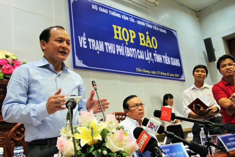 BOT Cai Lậy thu phí lại từ tháng 3: DN hi vọng tài xế hợp tác - Ảnh 2. BOT Cai Lậy thu phí lại từ tháng 3: DN hi vọng tài xế hợp tác - Ảnh 2.