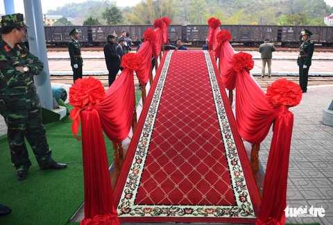 Ga Đồng Đăng sẵn sàng đón Chủ tịch Triều Tiên Kim Jong Un - Ảnh 6. Ga Đồng Đăng sẵn sàng đón Chủ tịch Triều Tiên Kim Jong Un - Ảnh 6.