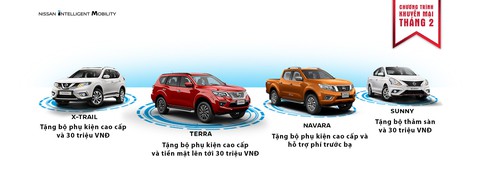 Nissan Việt Nam lì xì đầu năm cho khách mua xe - Ảnh 1.