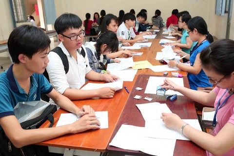 Thí sinh đăng ký dự thi THPT quốc gia năm 2019 từ ngày 1-4 - Ảnh 1. Thí sinh đăng ký dự thi THPT quốc gia năm 2019 từ ngày 1-4 - Ảnh 1.