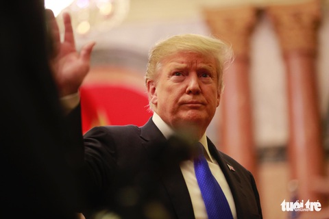 Tổng bí thư, Chủ tịch nước Nguyễn Phú Trọng tiếp Tổng thống Trump - Ảnh 3. Tổng bí thư, Chủ tịch nước Nguyễn Phú Trọng tiếp Tổng thống Trump - Ảnh 3.