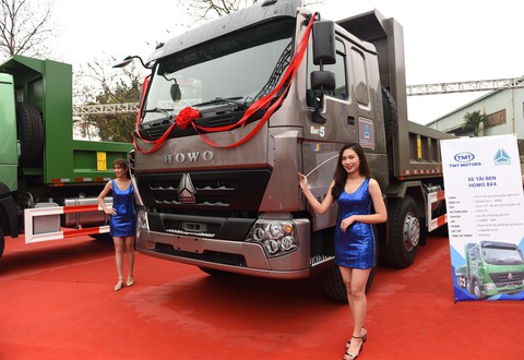 TMT độc quyền lắp ráp xe tải chuẩn khí thải Euro 5 - Ảnh 2. TMT độc quyền lắp ráp xe tải chuẩn khí thải Euro 5 - Ảnh 2.