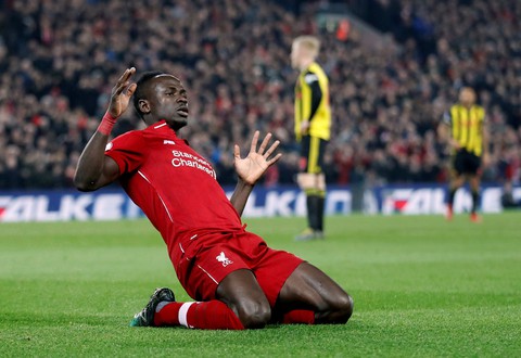 Đại thắng Watford, Liverpool giữ vững đỉnh bảng - Ảnh 1. Đại thắng Watford, Liverpool giữ vững đỉnh bảng - Ảnh 1.