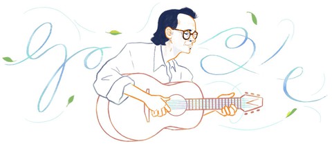 Google vinh danh nhạc sĩ Trịnh Công Sơn với biểu tượng Doodle - Ảnh 1. Google vinh danh nhạc sĩ Trịnh Công Sơn với biểu tượng Doodle - Ảnh 1.