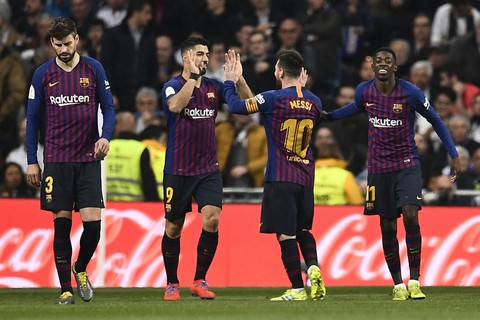 Đè bẹp Real Madrid, Barcelona vào chung kết cúp nhà vua - Ảnh 1. Đè bẹp Real Madrid, Barcelona vào chung kết cúp nhà vua - Ảnh 1.