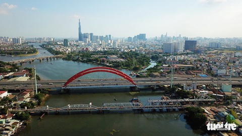 Sẽ tháo dỡ, thanh lý cầu xe lửa Bình Lợi 117 năm tuổi - Ảnh 2. Sẽ tháo dỡ, thanh lý cầu xe lửa Bình Lợi 117 năm tuổi - Ảnh 2.