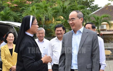 TP.HCM giữ lại nhà thờ, các công trình Dòng mến Thánh giá Thủ Thiêm - Ảnh 1. TP.HCM giữ lại nhà thờ, các công trình Dòng mến Thánh giá Thủ Thiêm - Ảnh 1.