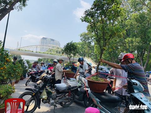 Các chủ hàng hoa khẳng định không đại hạ giá - Ảnh 4. Các chủ hàng hoa khẳng định không đại hạ giá - Ảnh 4.