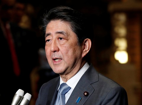 Thủ tướng Abe muốn gặp trực tiếp Chủ tịch Kim Jong Un - Ảnh 1. Thủ tướng Abe muốn gặp trực tiếp Chủ tịch Kim Jong Un - Ảnh 1.