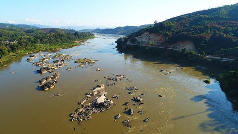 Dân Thái đòi bằng chứng việc Trung Quốc bỏ kế hoạch khơi dòng Mekong - Ảnh 1. Dân Thái đòi bằng chứng việc Trung Quốc bỏ kế hoạch khơi dòng Mekong - Ảnh 1.