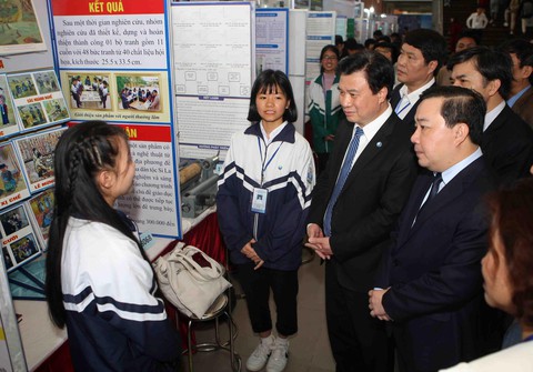 Khai mạc cuộc thi khoa học kỹ thuật phía Bắc năm 2019 - Ảnh 1. Khai mạc cuộc thi khoa học kỹ thuật phía Bắc năm 2019 - Ảnh 1.