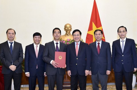 Ông Tô Anh Dũng làm Thứ trưởng Bộ Ngoại giao - Ảnh 1. Ông Tô Anh Dũng làm Thứ trưởng Bộ Ngoại giao - Ảnh 1.
