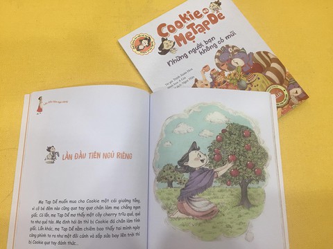 Cookie và Mẹ Tạp Dề - sách cho mẹ và con gái - Ảnh 1. Cookie và Mẹ Tạp Dề - sách cho mẹ và con gái - Ảnh 1.