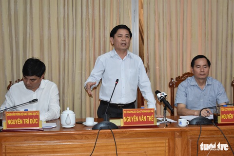 Bộ trưởng Nguyễn Văn Thể: Xây dựng, quản lý đường tránh TP Long Xuyên như cao tốc - Ảnh 2. Bộ trưởng Nguyễn Văn Thể: Xây dựng, quản lý đường tránh TP Long Xuyên như cao tốc - Ảnh 2.